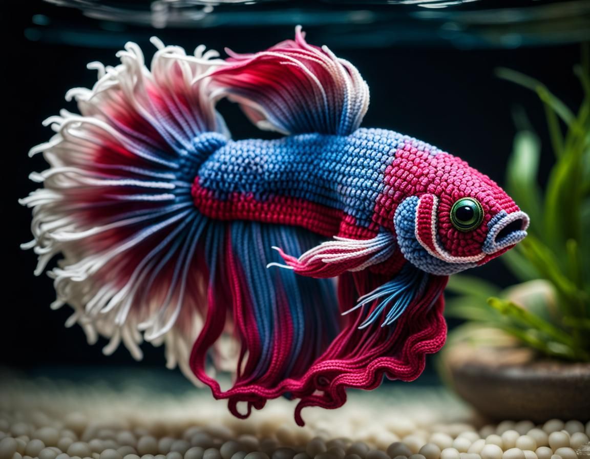 Crochet Betta 1
