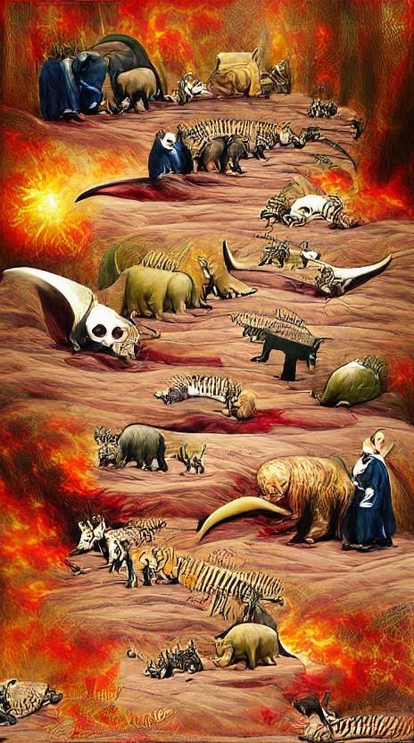 The 6th mass extinction 16 - AI Generated Artwork - NightCafe Creator