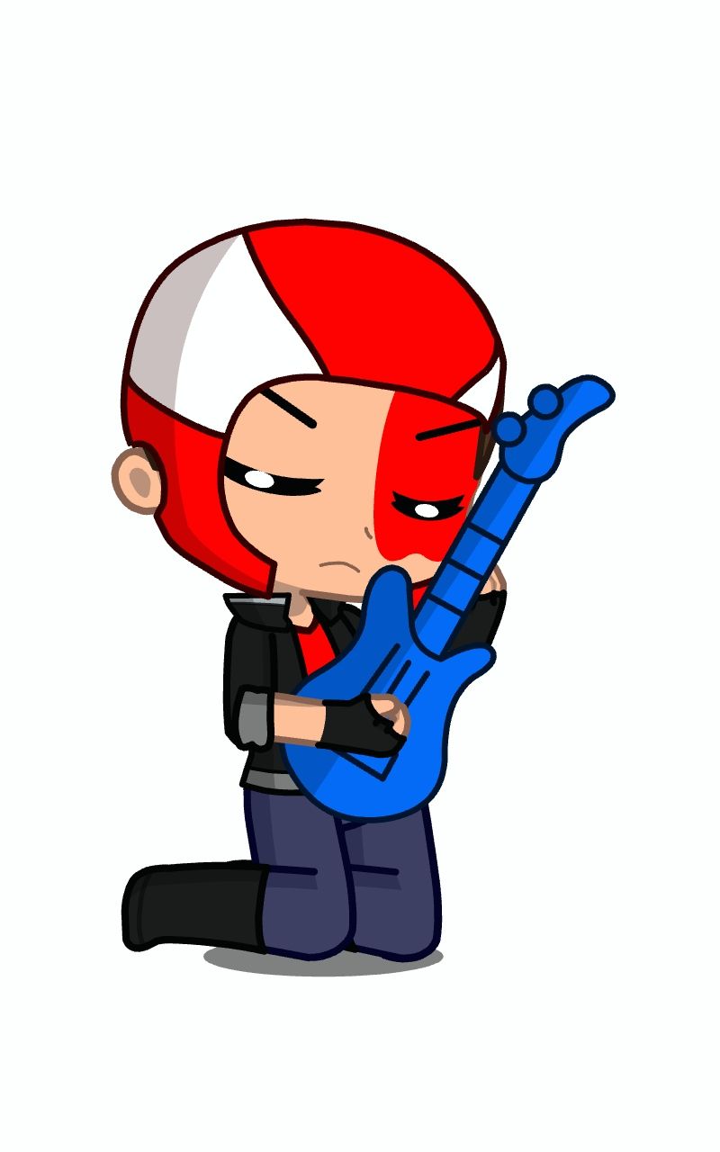 Kick Buttowski Playing Rock Guitar Solo