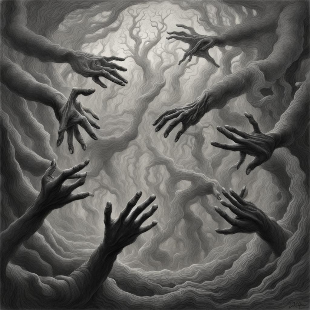 Souls trapped in the underworld.  by @jnatas