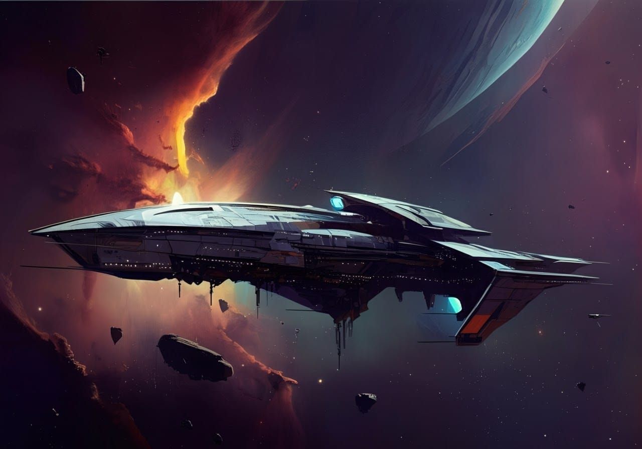 Starship  by @Olsenn