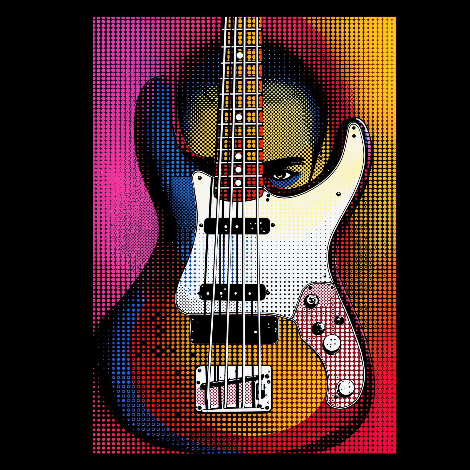 Portrait of a Bass Player