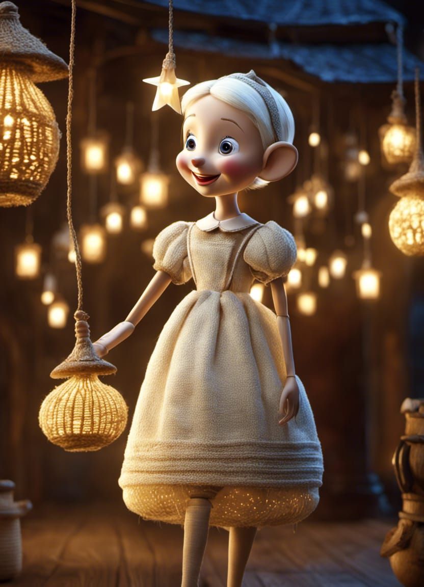 A girlfriend for Pinocchio   by @StarlaBlaise