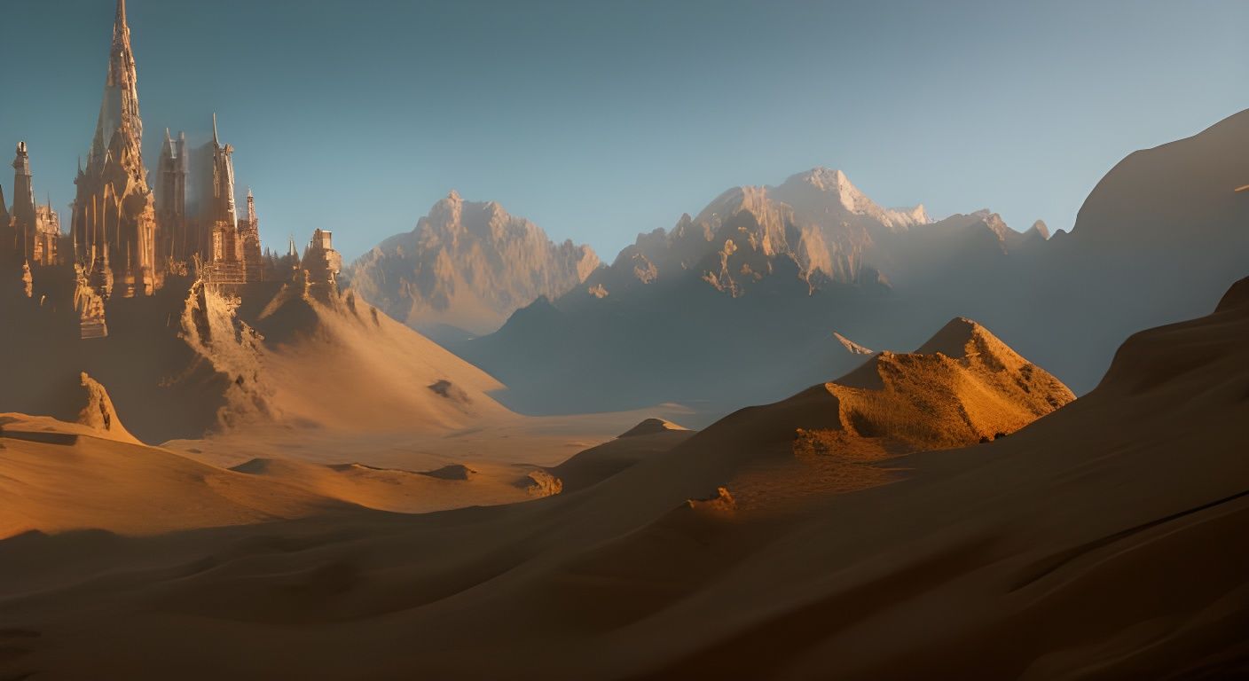 Sterile Sands AI Generated Artwork NightCafe Creator