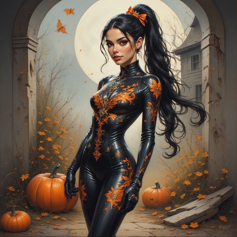 Catsuit Halloween the First