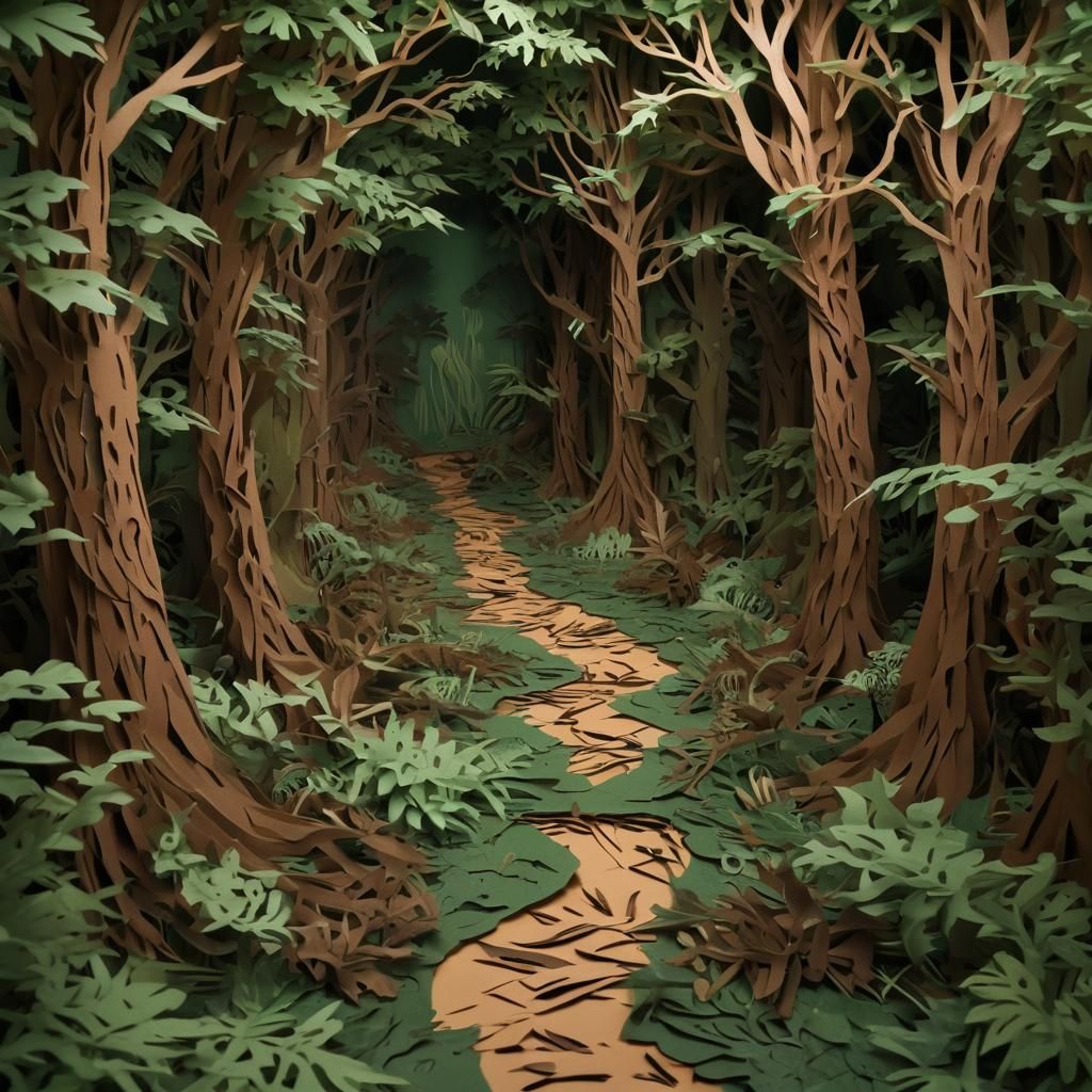 Kirigami Forest 