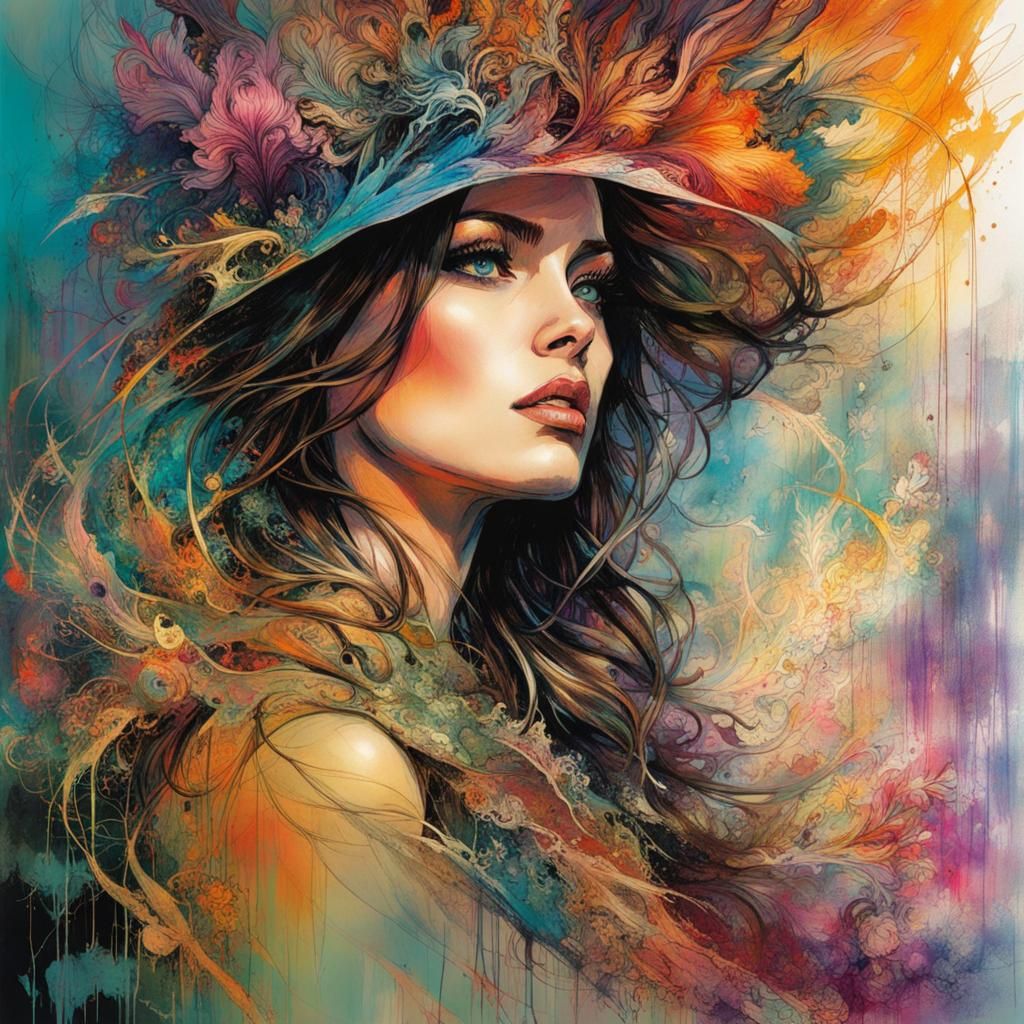 Angelina Jolie - AI Generated Artwork - NightCafe Creator
