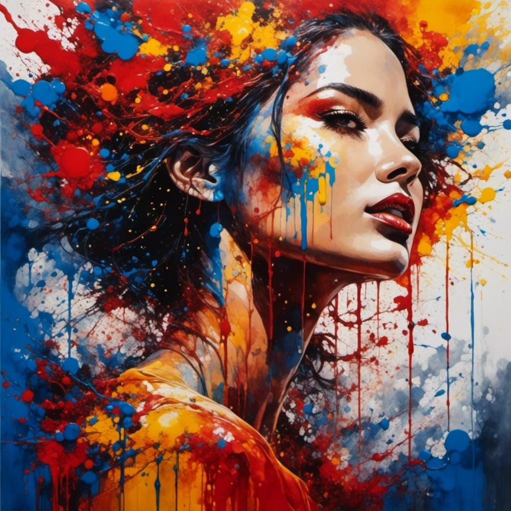 <lora:InkSplashStyle:1.0> 