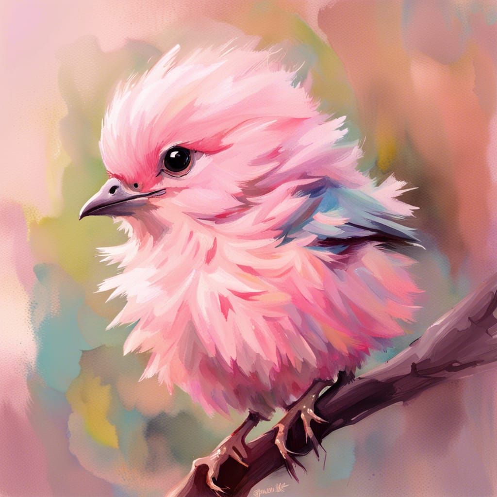 Pastel Pink Chick