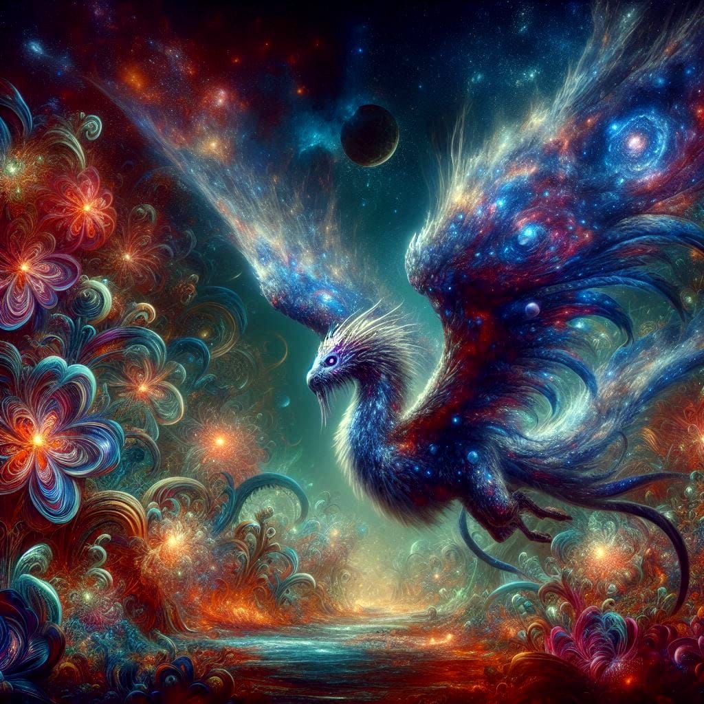 cosmic bluebird