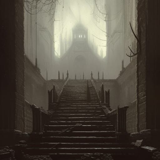 Old Stone Stairs  by @WmHechler