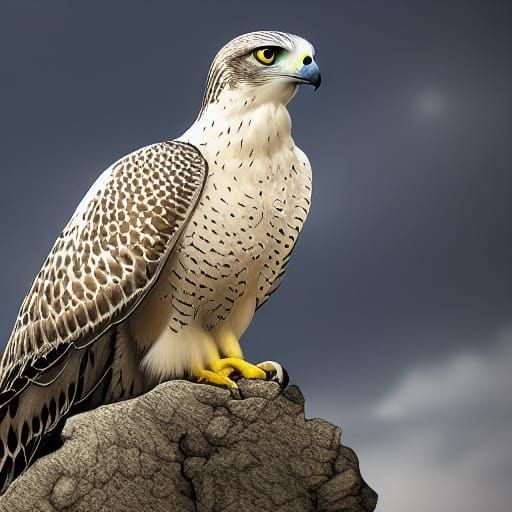 Norwegian Gyrfalcon