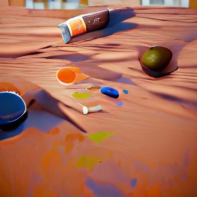life (perfect color palette oil on canvas detailed painting ...