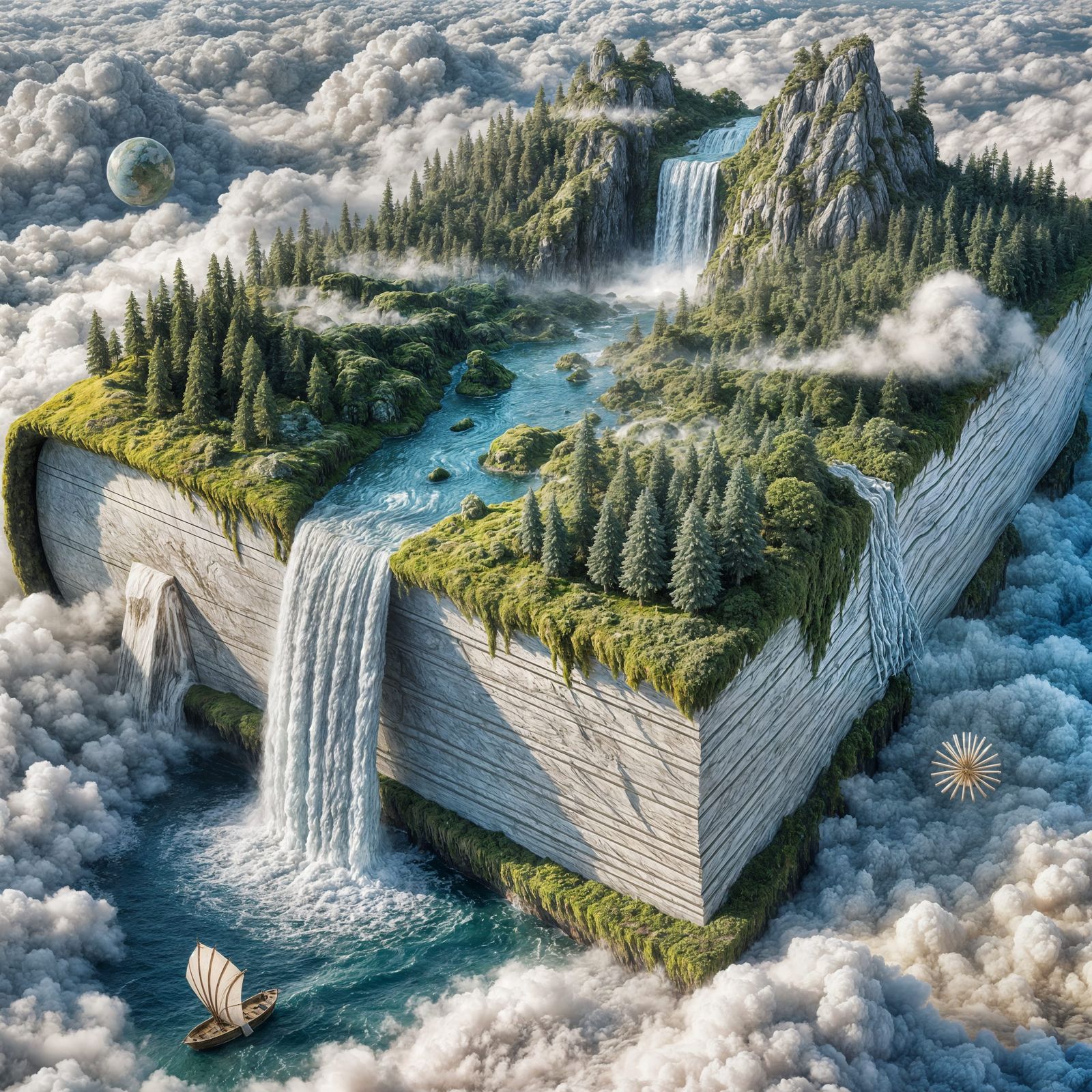 A heavenly book, with a magical, spectacular, cool and dreamy view!!