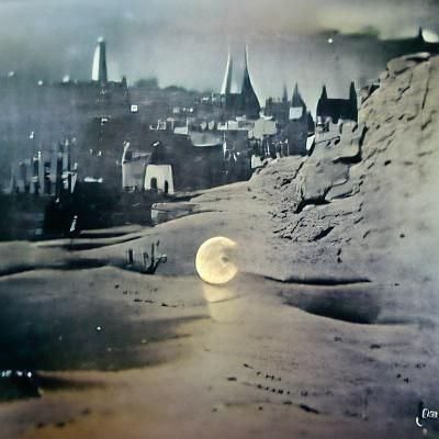 City on the moon