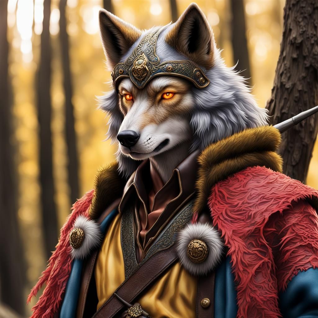 Colorful_beautiful_colors_nature_colors_sensual antropomorphic wolfmen ...