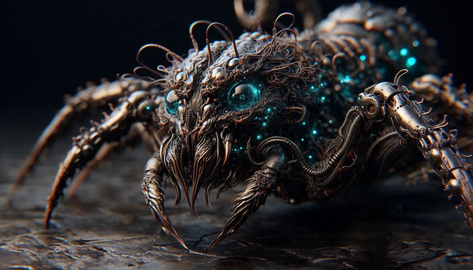 Close up Biomech Centipede II