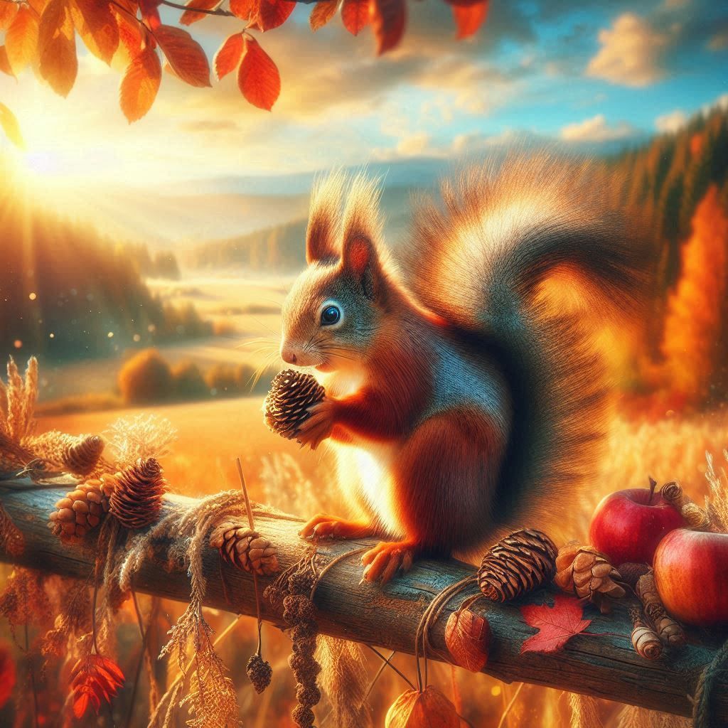 Squirrel Fall 1