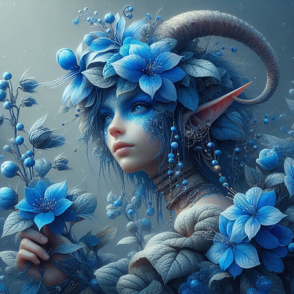 Blue  by @Cthlooly 