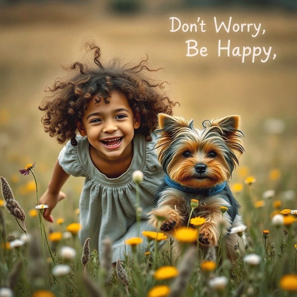 Don't Worry.... Be Happy 🐶🐶😜