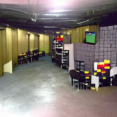 level 0 of the backrooms, Stable Diffusion