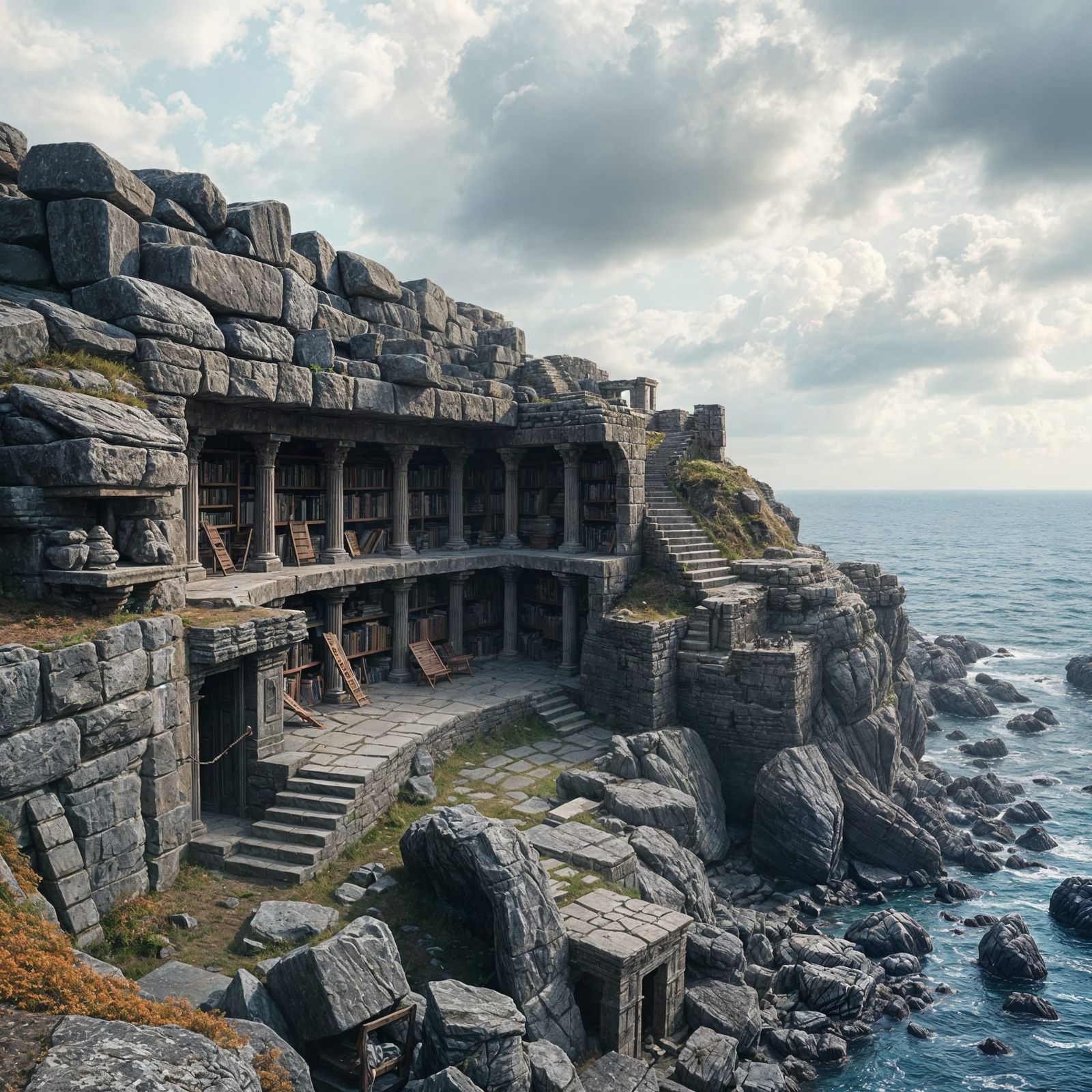 Overlook Library - Age of Ruin  by @Trebol