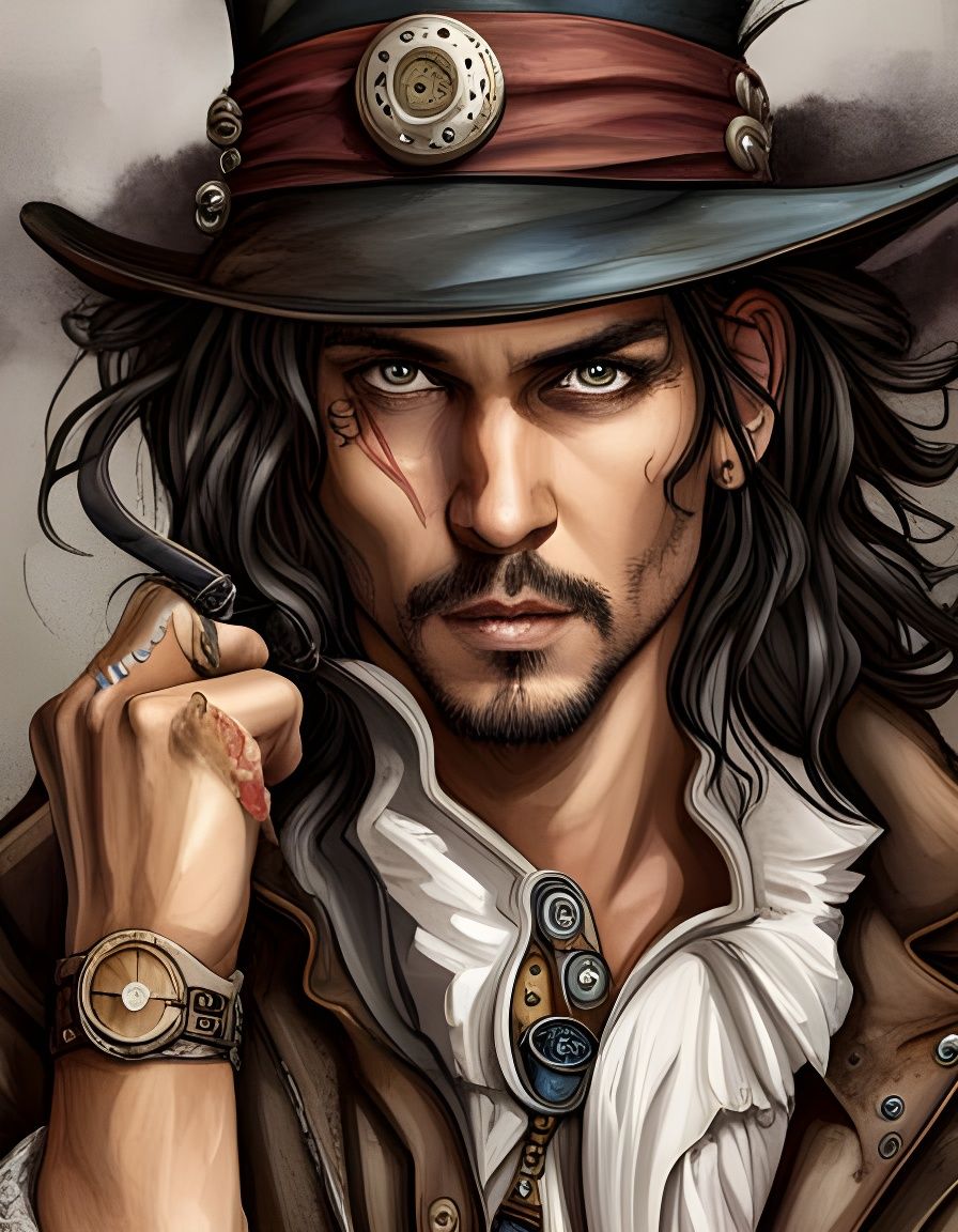 Steampunk Pirate Ai Generated Artwork Nightcafe Creator