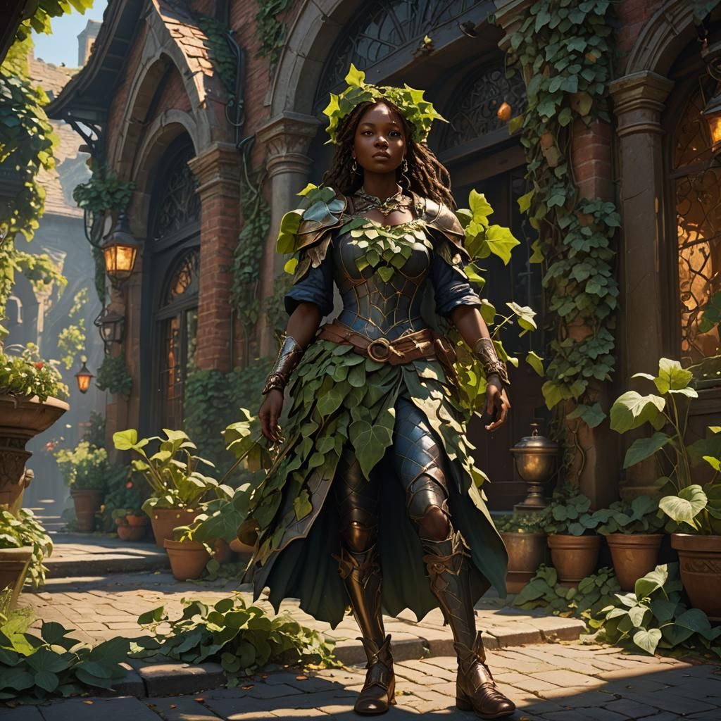 Fairy in Sunlight: Dark Fantasy Concept Art