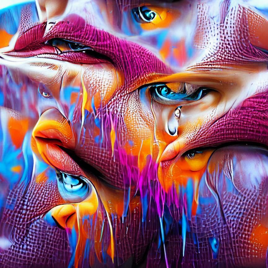 Street art beautiful colors 8k vibrant hyper realistic color...