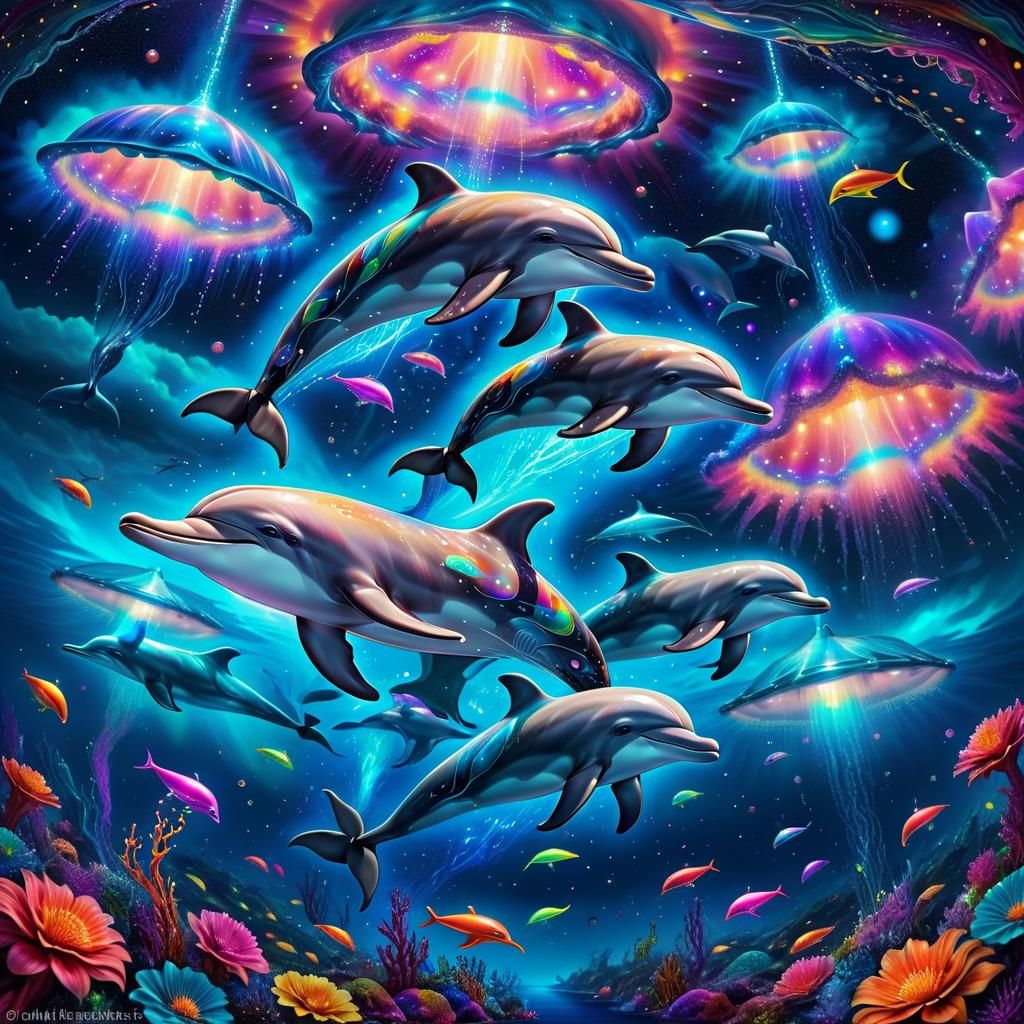 Dolphin pod
