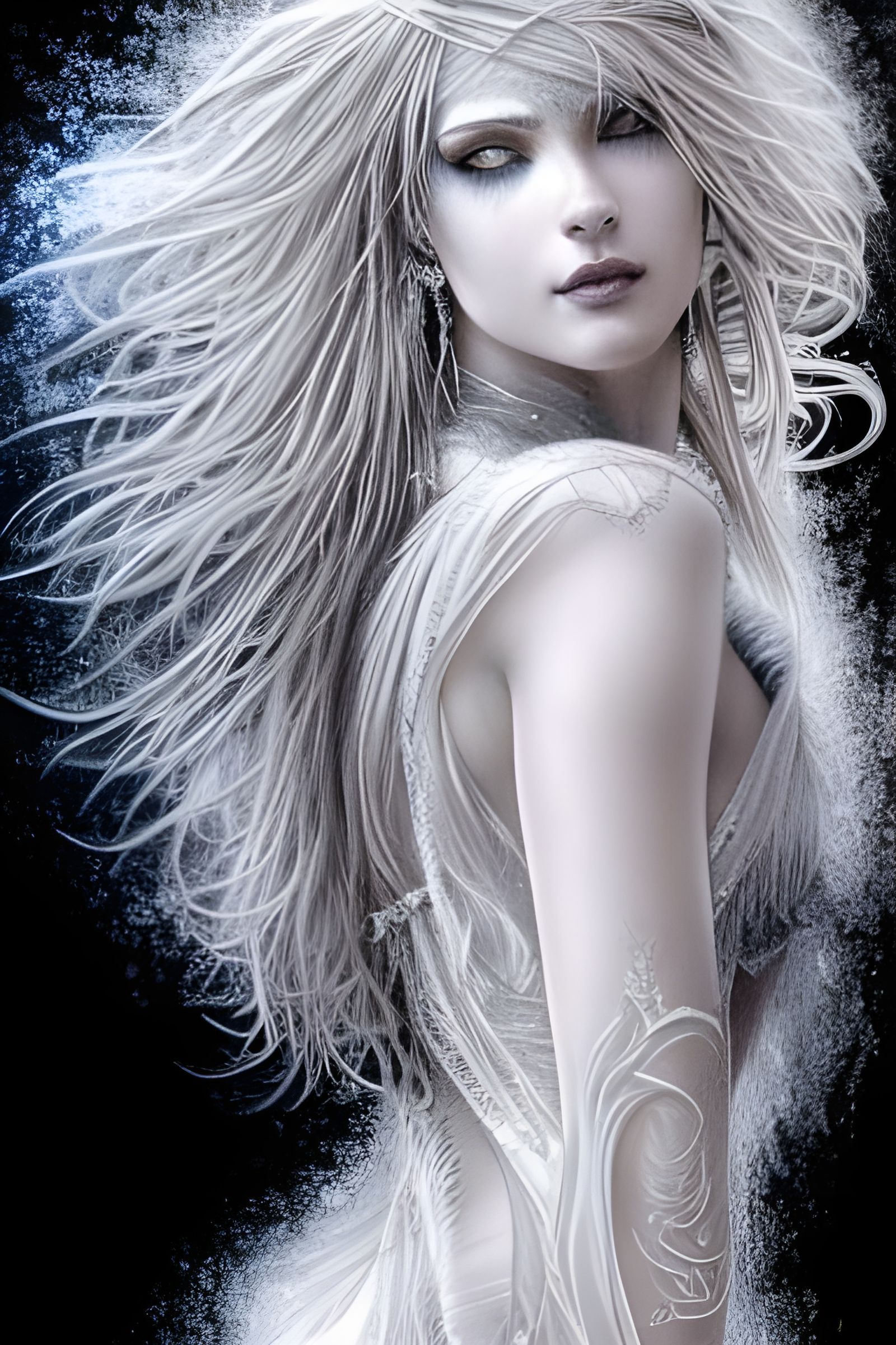 Winter queen   by @Chrysantheme