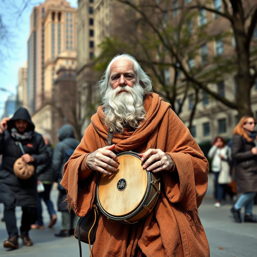 Socrates busks for questions.  by @R He