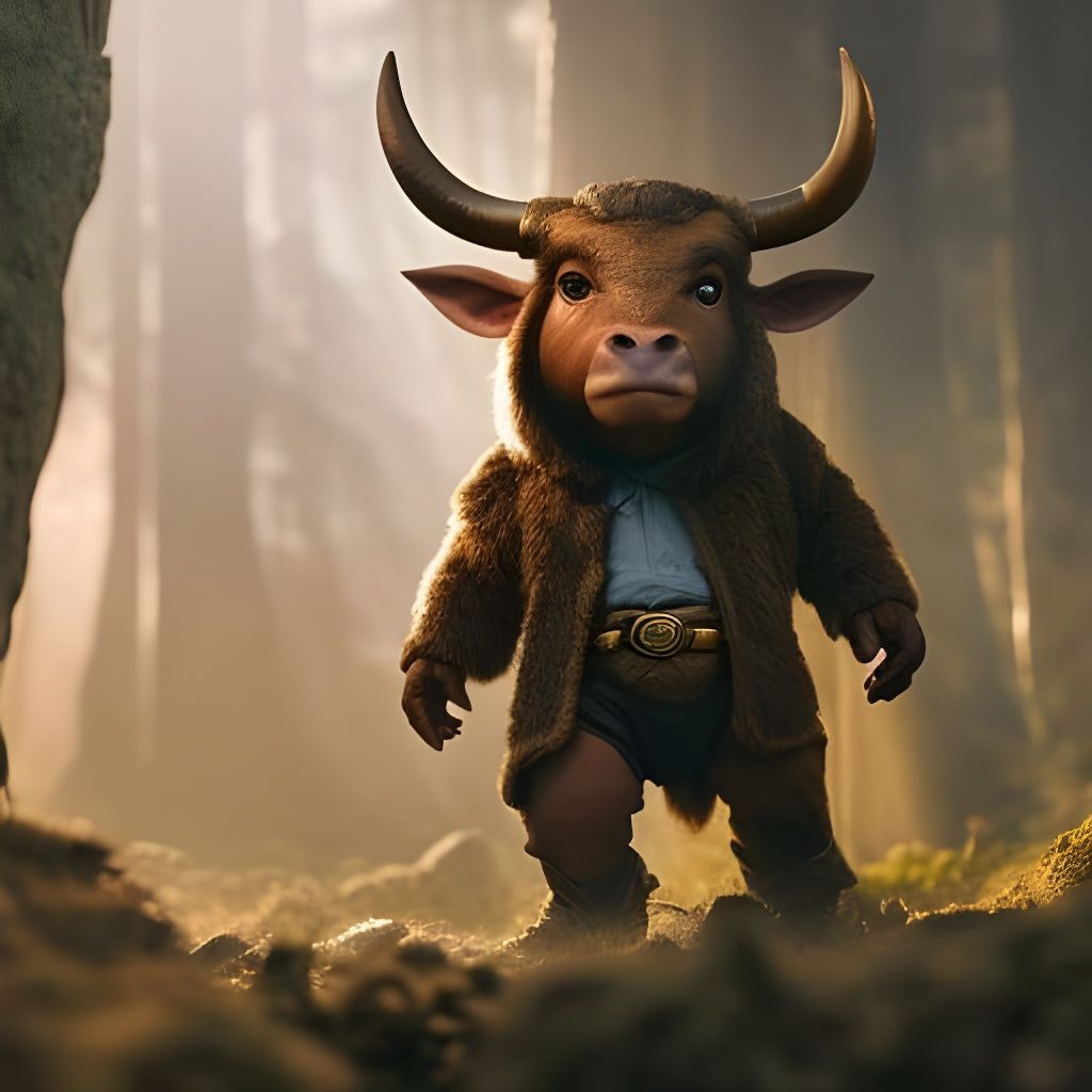Meet Minos the Minotaur  by @David Gotet