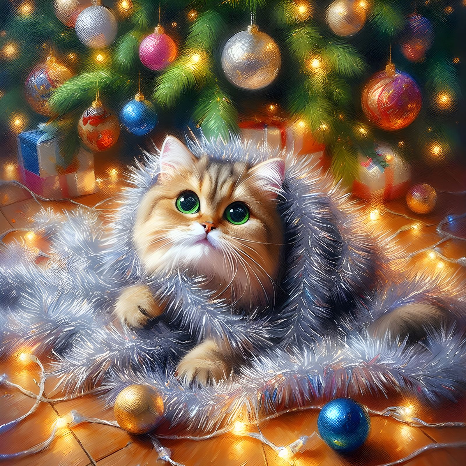 Christmas Cat #5