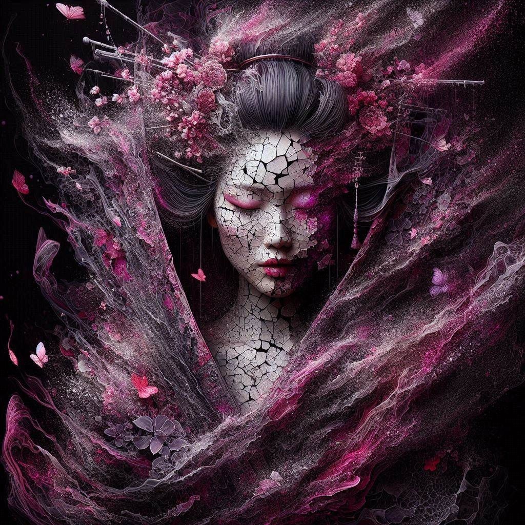 Fragile spirit of the Geisha