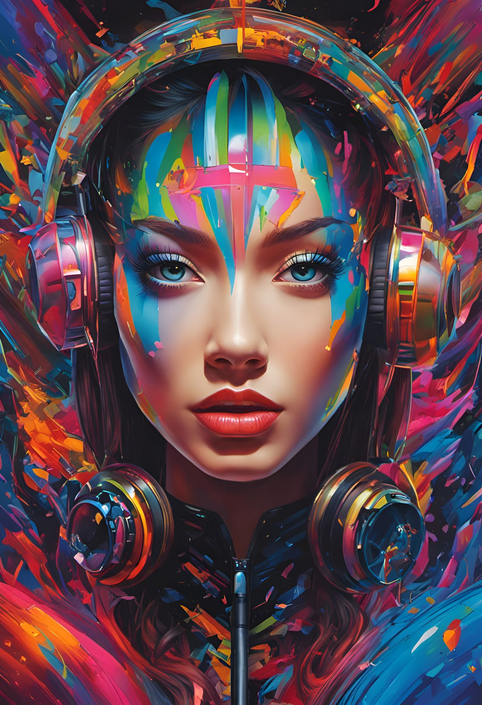 DJ Connected - AI Generated Artwork - NightCafe Creator