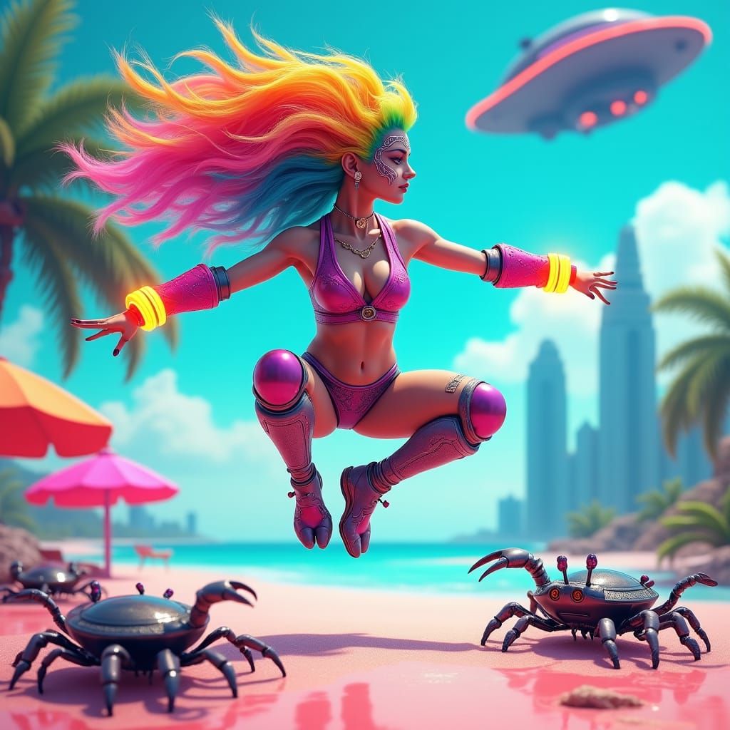 Gravity Cuffs beach workout