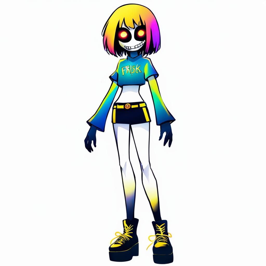 Light hot girl style character