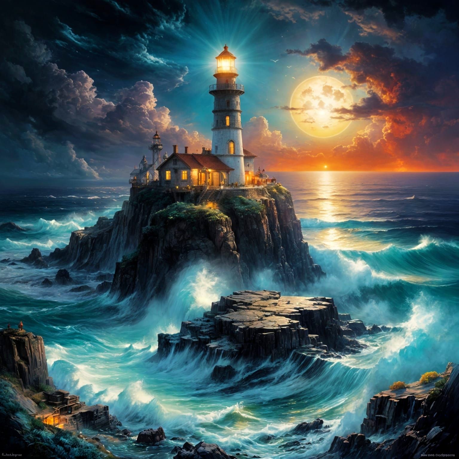 Lighthouse  by @Ramoneses