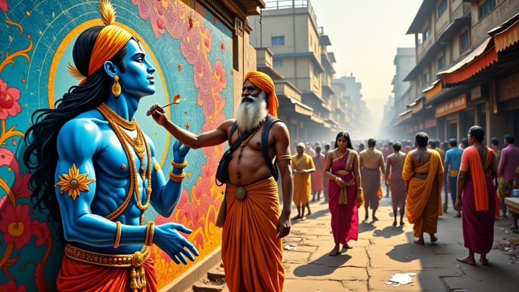 The Divine Brushstroke 🎨✨