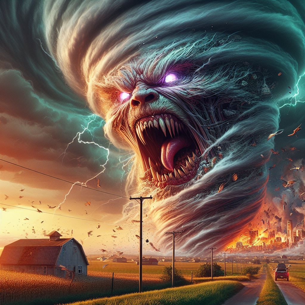 Angry tornado