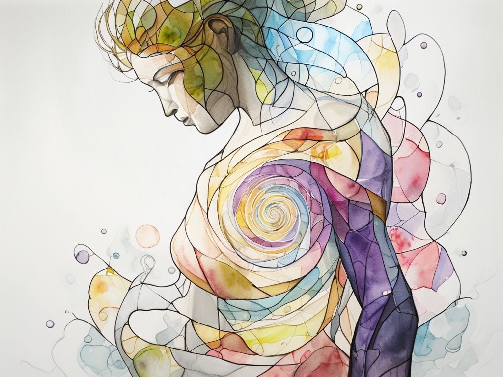 Elysian Whirl of Color