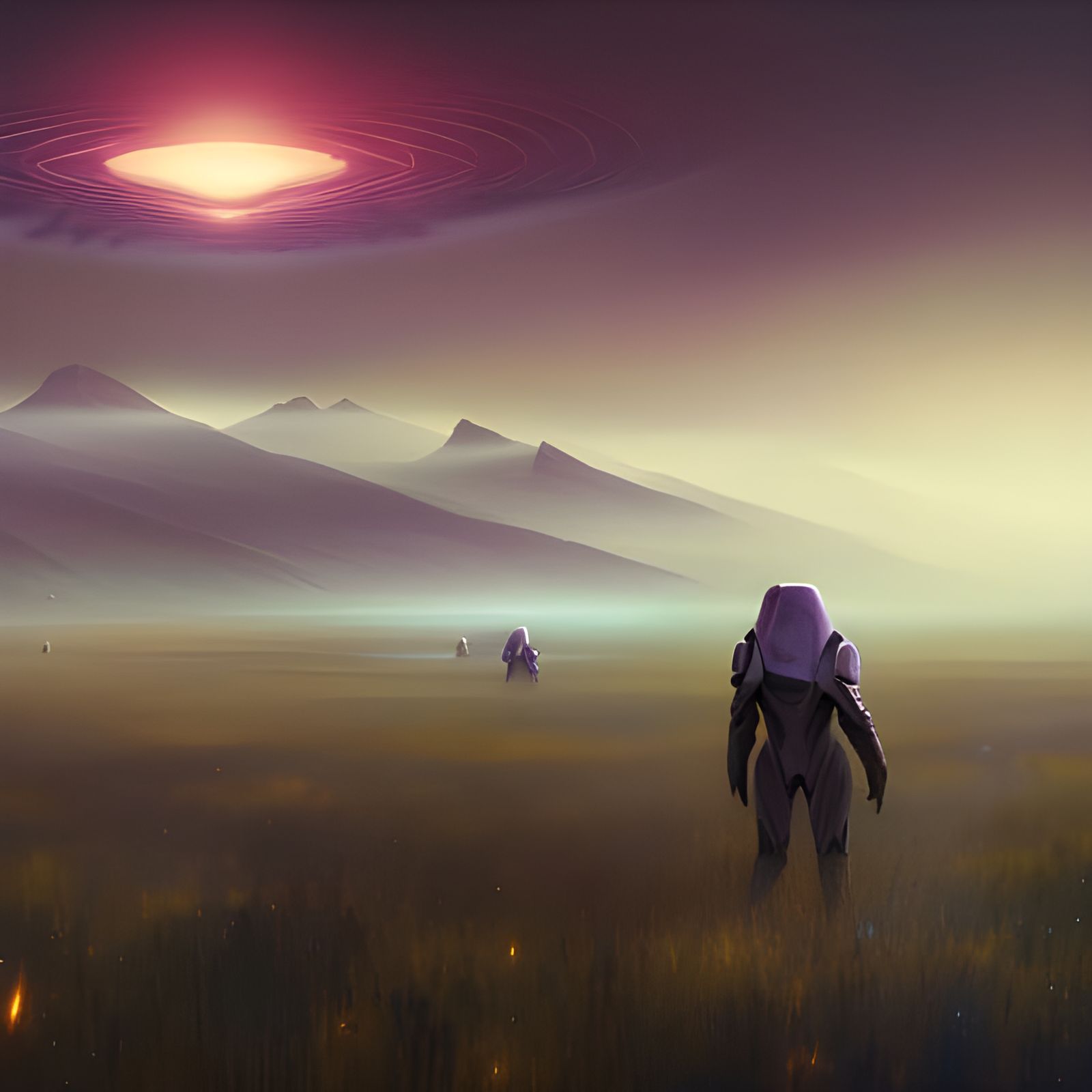 The great plains being taken over by Aliens a masterpiece, 8...