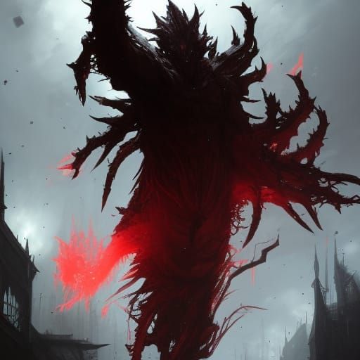shadow bloody nightmare monster