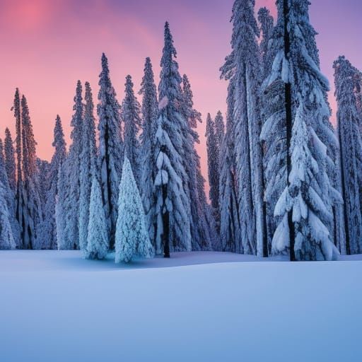 Snowy landscape