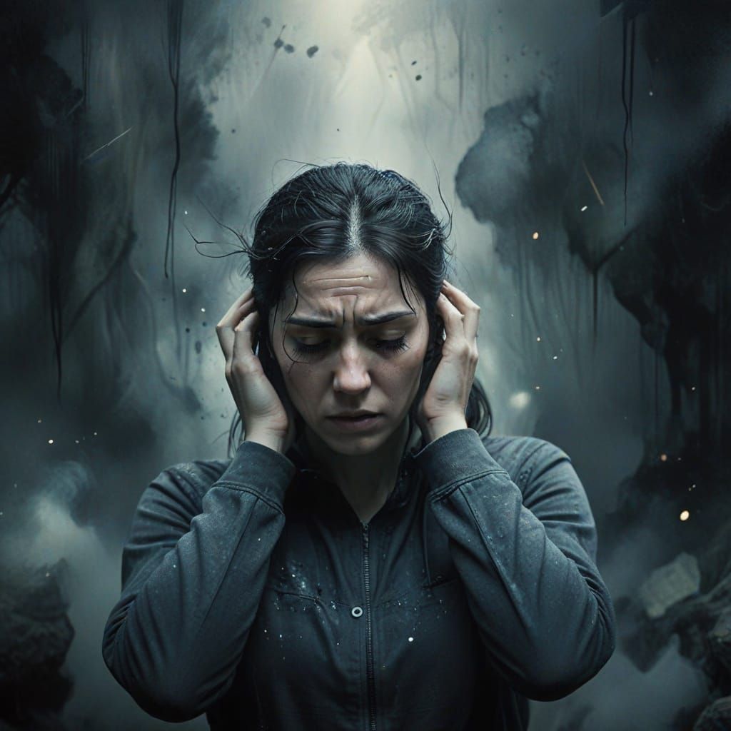 "I want to silence these obsessive thoughts in my head" 🤐😶  by @Delsy Selena