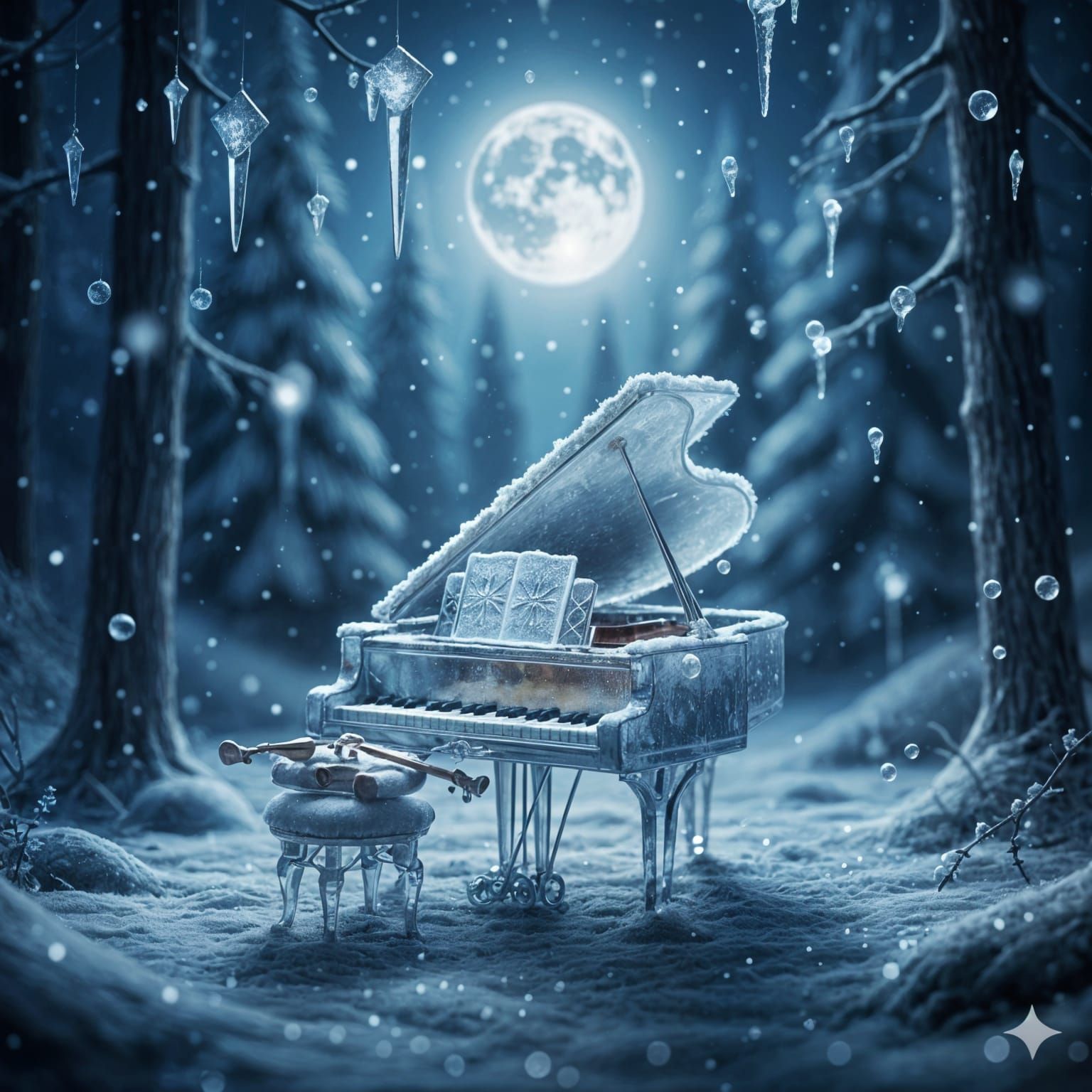 Frosty serenade