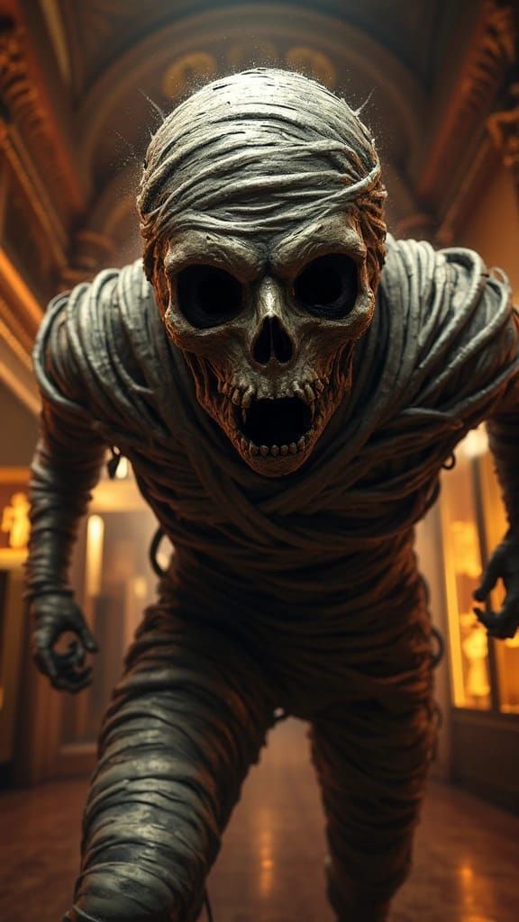 Wonders of Ancient Egypt; a Horror Movie Retelling of Universal's Classic "The Mummy"