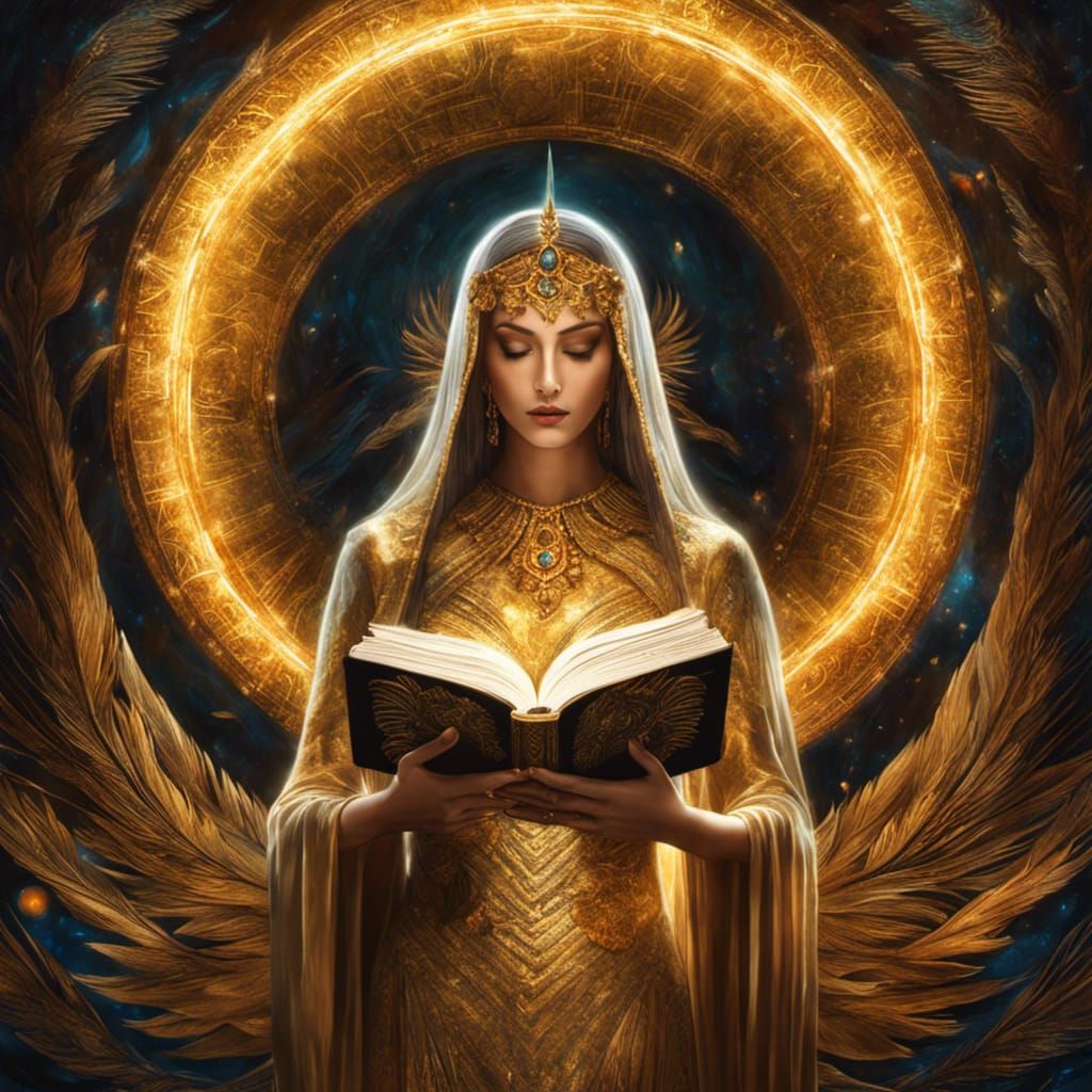 Keeper of the Book of Dead  by @EM