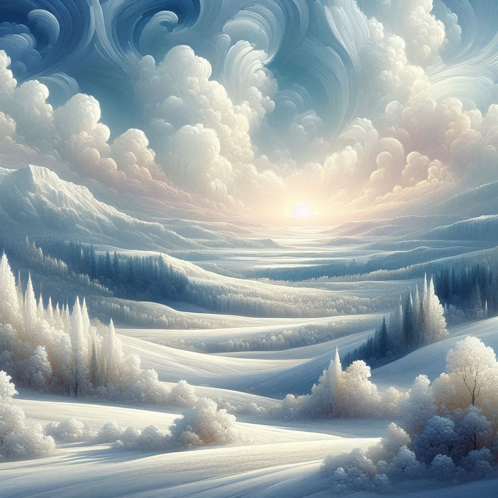 Ice landscape